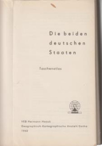 Die beiden deutschen Staaten (Taschenatlas)