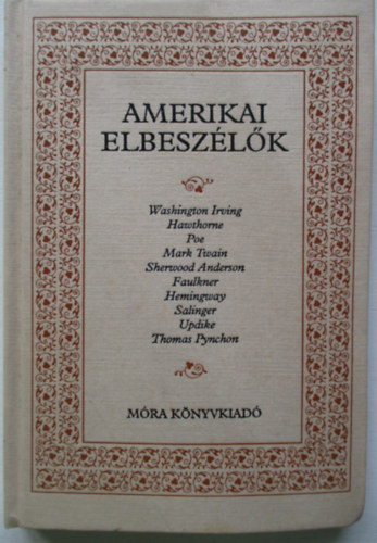 Mra Ferenc Knyvkiad - Amerikai elbeszlk