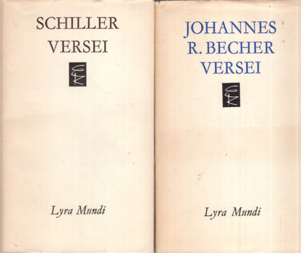Josip Vidmar, Csuka Zolt�n ford. - 5 db Lyra Mundi sorozat k�tete ( egy�tt ) 1. Schiller versei, 2. Joohannes R. Becher versei, 3. Robert Burns versei, 4. Mihail Lermontov versei, 5. France Preseren versei
