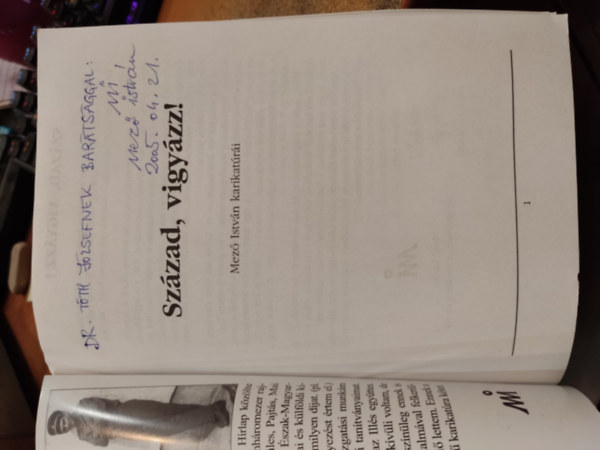 Szzad vigyzz! - Mez Istvn karikatri