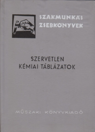 Dr. Fenichel Lszl - Szervetlen kmiai tblzatok