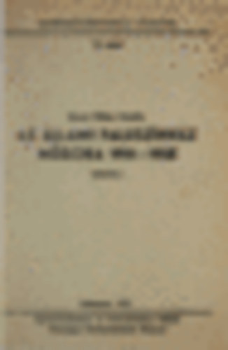 Kissn� F�ldesi Katalin - �llami falusz�nh�z m�sora 1951-1958 (Sz�nh�zt�r�neti f�zetek) 12. sz�m