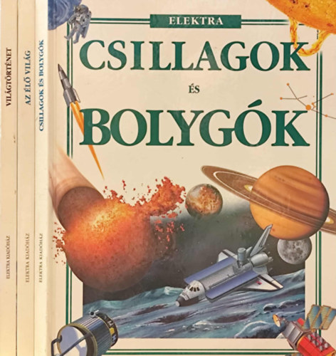 3 db ifjúsági ismeretterjesztő kötet