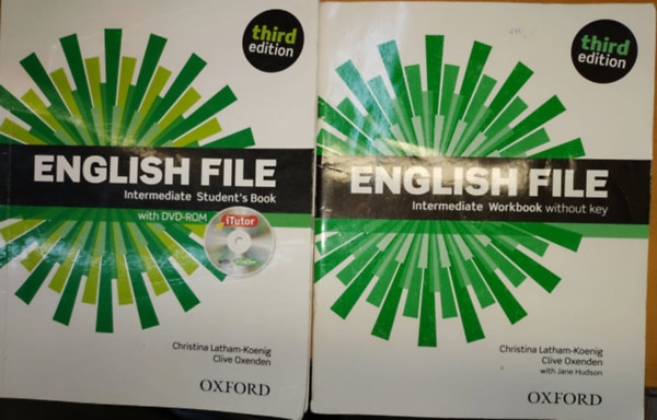 Clive Oxenden, Latham-Koenig - English File intermediate student's book + workbook