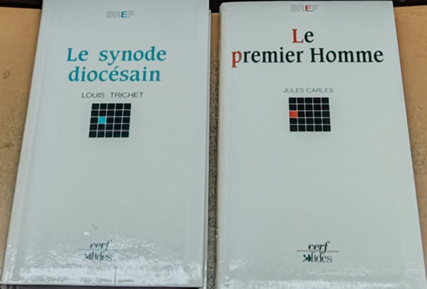 Jules Carles, Louis Trichet - 2 db BREF Collection: Le synode diocésain (42) + Le premier Homme (49)