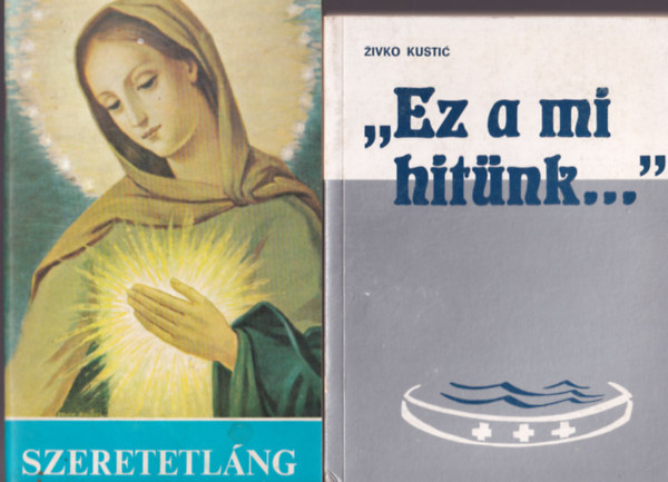 P. Faddy Othmr, P. tienne Richer, Zivko Kustic - 4 db vallsi knyv: " Ez a mi hitnk..." + Szeretetlng + Szerelmem, papsg 2 ! + t a vgtelen fel