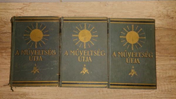 3 könyv - A műveltség útja I. + A műveltség útja III. + A műveltség útja V.