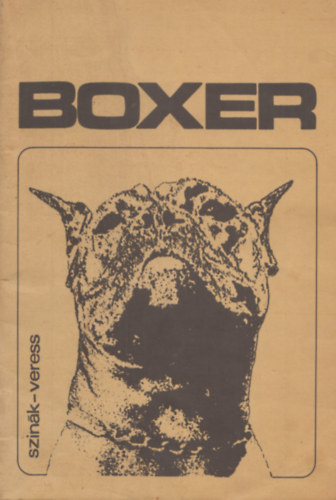 Dr. Szink Jnos, Veress Istvn - A boxer