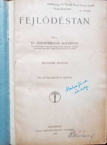 Zimmermann goston dr. - Fejldstan