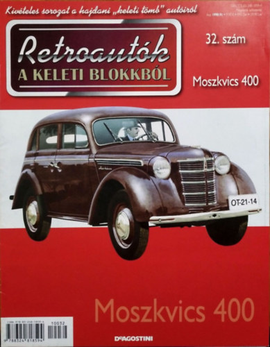Joanna Dowgiatto-Tyszka (szerk.) - Retroautók a keleti blokkból 32. - Moszkvics 400