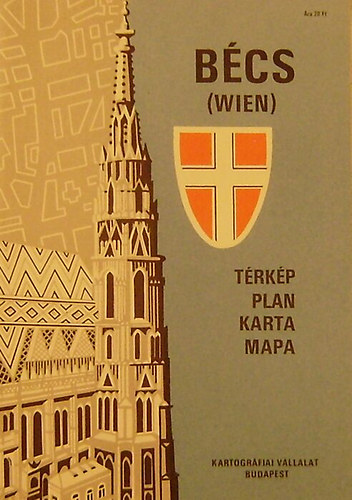 Bcs - Wien - Vienna trkp 1:20 000 / City map /Stadtplan