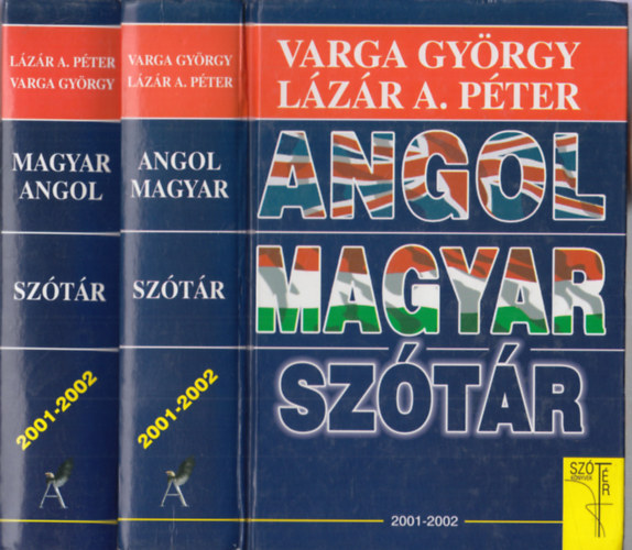 Varga Gyrgy, Lzr A. Pter - Angol-magyar sztr + Magyar-angol sztr (2 db.)