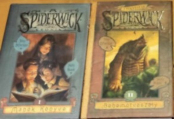 Tony DiTerlizzi & Holly Black - A Spiderwick-krnika I-II. (1-2.) Mank knyve + Behemtveszly