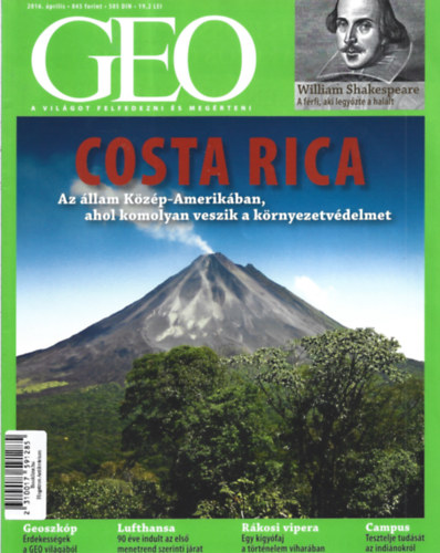 GEO magazin 2016. �prilis