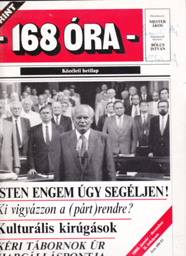 Mester kos- Blcs Istvn - 168 ra-Kzleti hetilap (1990. janur-december II. vfolyam) - Reprint
