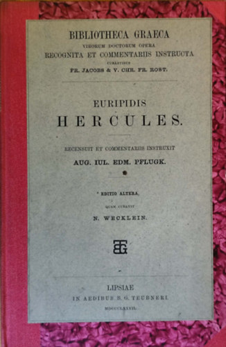 Euripides (Euripid�sz) - Hercules. (g�r�g-latin)