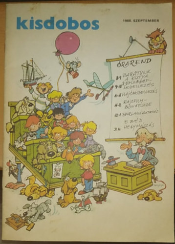 Jani Gabriella (szerk.) - Kisdobos 1988. szeptember - XXXVII. évf. 7. sz.