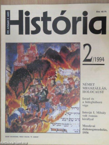Hist�ria XVI. �vf. 2. sz�m (1994/2)