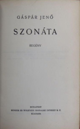 Gspr Jen - Szonta