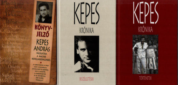 Kepes András - 3 db Kepes András: Történetek, Beszélgetések, Válogatás a Magyar novellairodalomból.