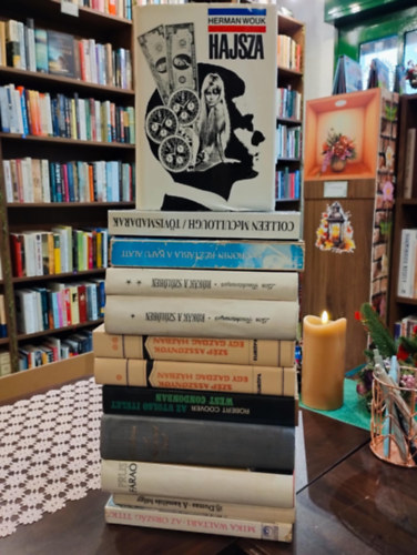 Herman Wouk, Colleen McCullough, A.J.Cronin, Lion Feuchtwanger, (Ismeretlen kínai szerző a XVI. század végéről), Robert Coover, Charles Dickens, Prus, Alexandre Dumas, Mika Waltari - ---