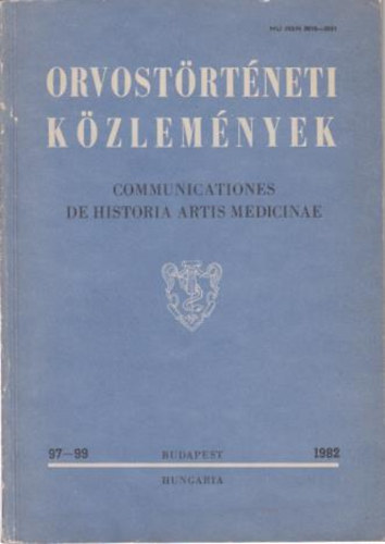 Nincs - Orvostrtneti kzlemnyek 97-99 1982