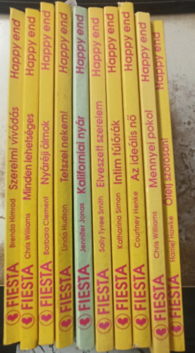 Linda Hudson, Barbara Clement, Chris Williams, Brenda Himrod, Jennifer Jonas, Tbb szerz - 10 db Happy end: Szerelmi vvds +Minden lehetsges +Nyrji lmok +Tetszel nekem! +Kaliforniai nyr +Elveszett szerelem +Intim tlrk +Az idelis n +Mennyei pokol+ lelj szorosan!