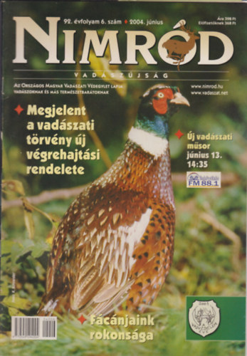 Dr. Zoltn Attila - Nimrd vadszjsg 2004. jnius - 92. vfolyam 6.