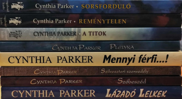 Cynthia Parker - 8 db Cynthia Parker ktet