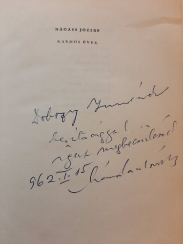 N�das J�zsef - Karmos �vek