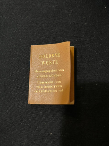 Goldene Worte - Herausgegeben von André Kündig