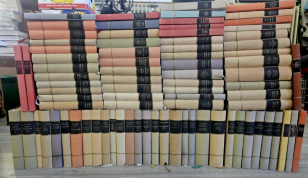 Emil Zola, Gustave Flaubert, Honoré de Balzac, Victor Hugo, Thomas Mann, Sinclair Lewis, Romain Rolland, Boleslav Prus, Alekszej Tolsztoj, Jack London, Lev Tolsztoj, William Makepeace Thackeray, Lion - VILÁGIRODALOM REMEKEI SOROZAT, 67db regény 83db kötetben, KÖNYVMENTŐ AJÁNLAT