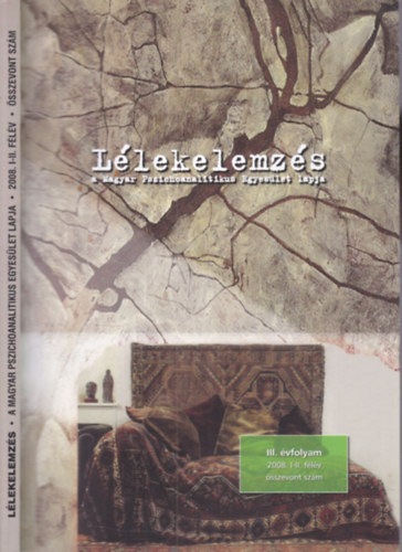 L�lekelemz�s 2008/1-2. (teljes �vfolyam, 1 db. lapsz�m)