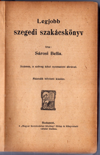 Srosi Bella - Legjobb szegedi szakcsknyv