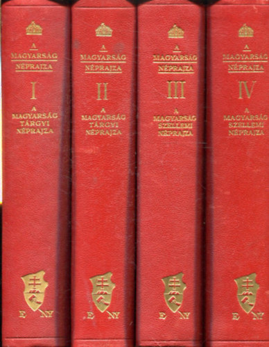 Btky-Gyrffy-Viski - A magyarsg nprajza I-IV. (egysges, teljes, nem reprint)