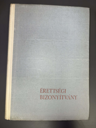 Vál: F. Kemény Márta - Érettségi bizonyítvány