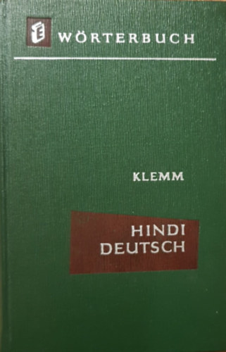 Deutsch-Hindi W�rterbuch