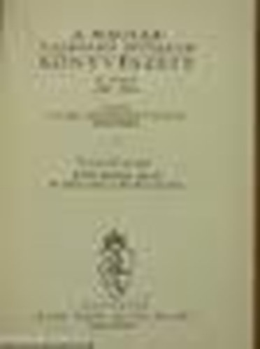 S. Szab� Ferenc (szerk.) - A magyar mez�gazdas�gi szakirodalom k�nyv�szete (1831-1867)