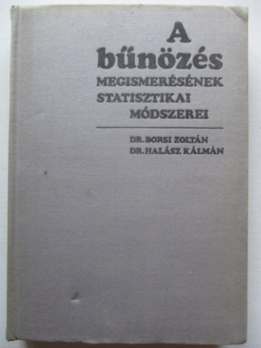 Borsi-Halsz - A bnzs megismersnek statisztikai mdszerei