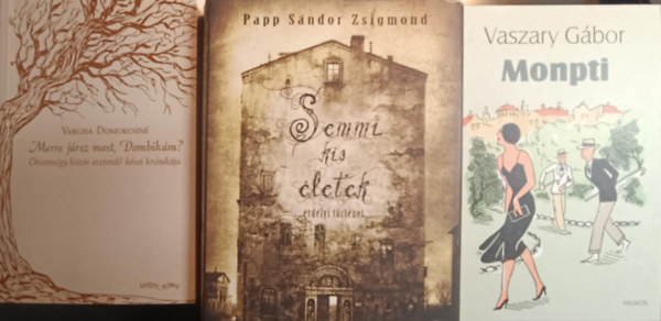 Papp Sándor Zsigmond, Vaszary Gábor, Vargha Domokosné - Magyar kortárs könyvcsomag