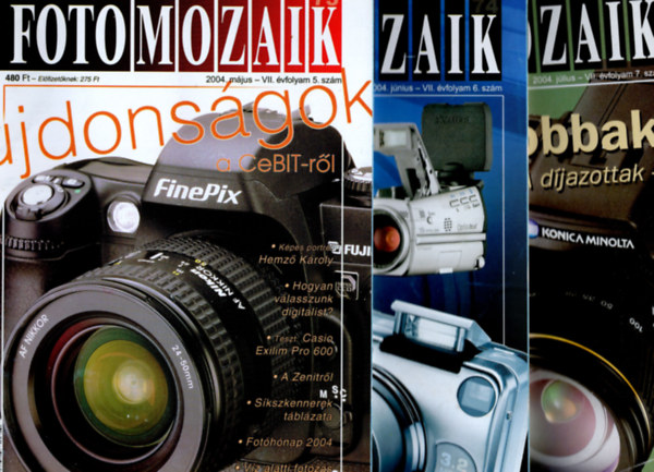 Sulyok László (szerkesztő) - Foto Mozaik - 2004. évfolyam 10 szám