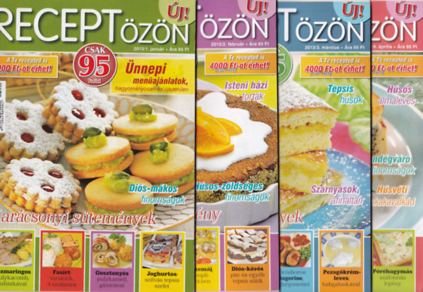 Receptzn 2013/1-12. szmok. - (teljes vfolyam)