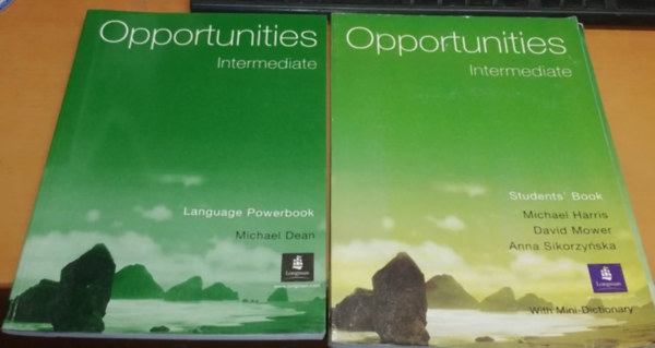 Michael Harris-David Mower-Anna Sikorzynska, Michael Dean - Opportunities Intermediate Student's Book (ST) + Language Powerbook (LP)(2 ktet)