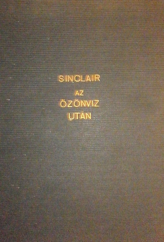 Upton Sinclair - Az �z�nv�z ut�n
