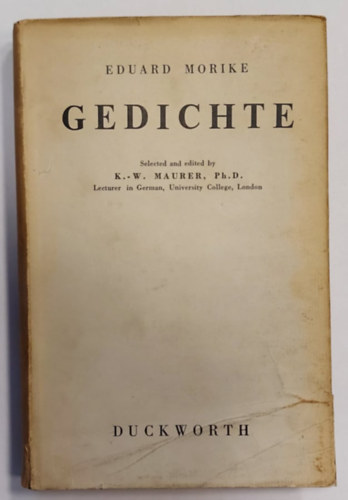 Eduard Mörike - Gedichte
