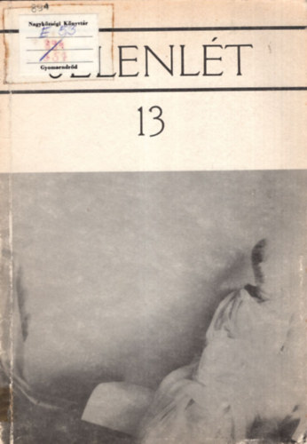 Cs�r�s Mikl�s (felel�s szerk.), Pet�cz Andr�s - Jelenl�t 13 - Az ELTE BTK irodalmi-m�v�szeti kiadv�ny