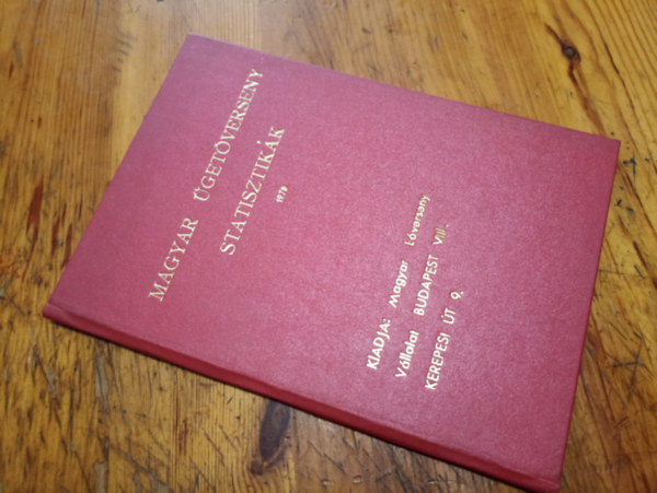 T�bb szerz� - Magyar �get�verseny statisztik�k 1978