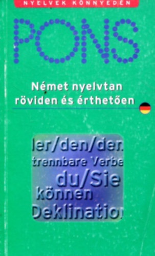 Heike Voit - Pons Nmet Nyelvtan Rviden s rtheten
