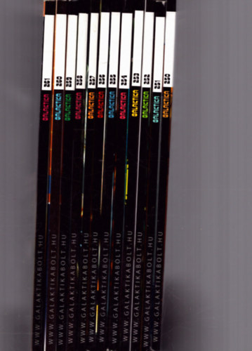 Nincs - Galaktika 2011.évfolyam (teljes) 12db (250-261.szám)