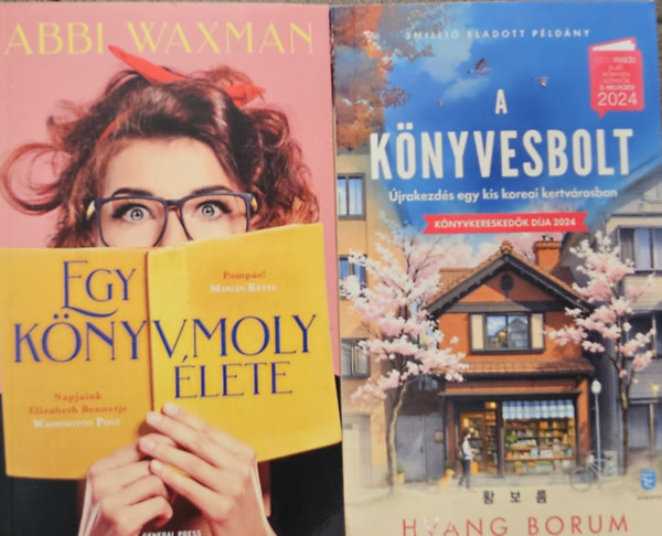 Abbi Waxman, Hvang Borum - 2 romantikus regny: Egy knyvmoly lete + A knyvesbolt
